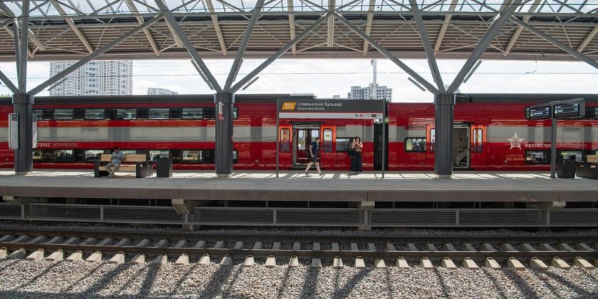 Станция Славянский бульвар Аэроэкспресс