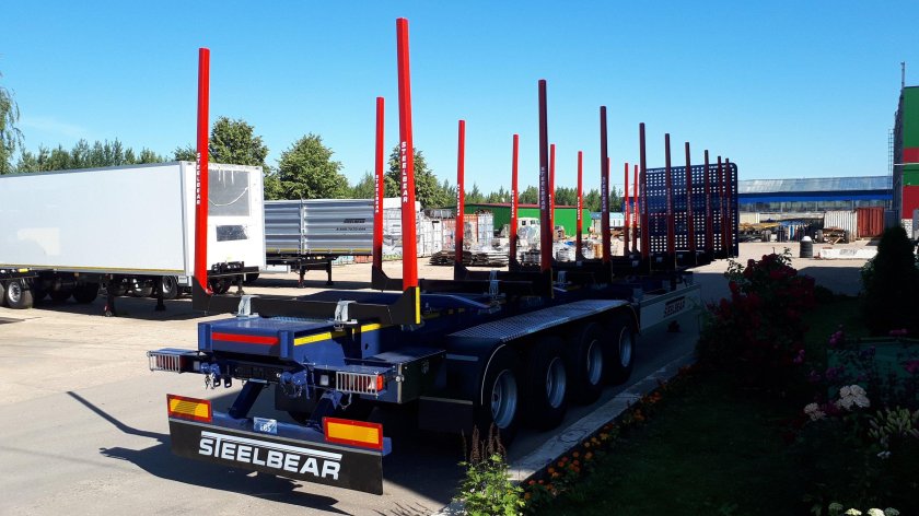 Стилбир полуприцепы сортиментовоз