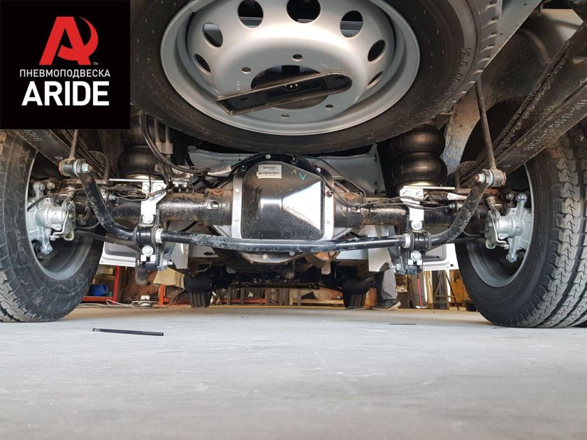 Пневмоподвеска на Ford Transit