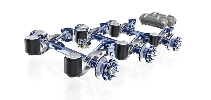 БПВ ось полуприцепа