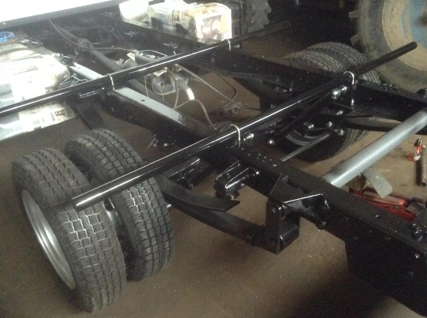 Газель с 2 мостами сзади