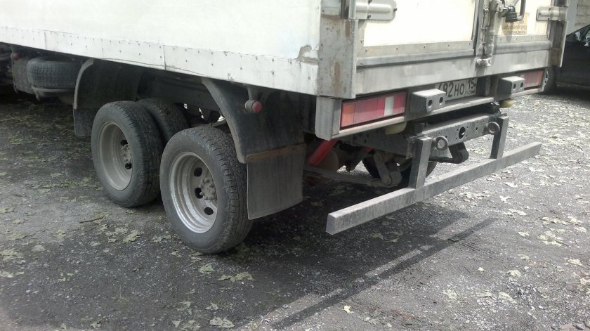 Газель с 2 мостами сзади