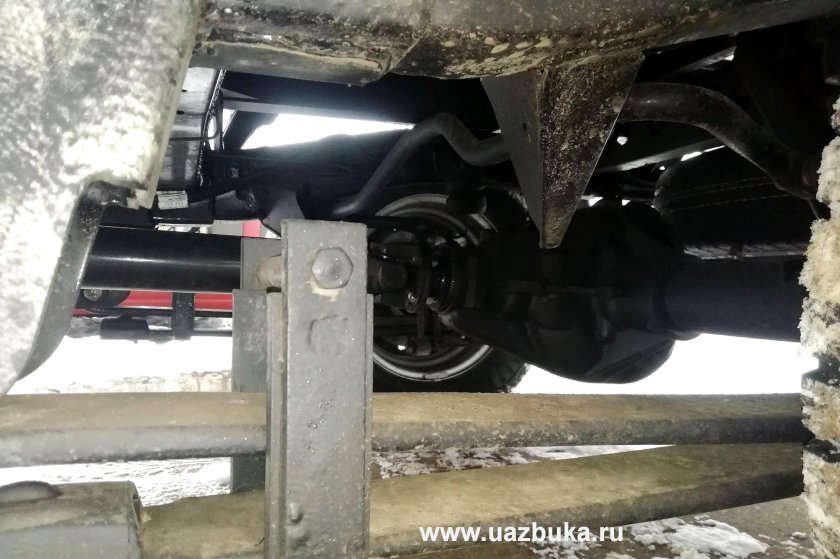 УАЗ профи с двускатным задним мостом