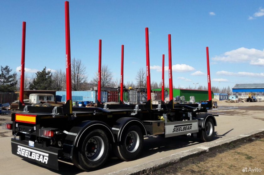 Стилбир полуприцепы сортиментовоз