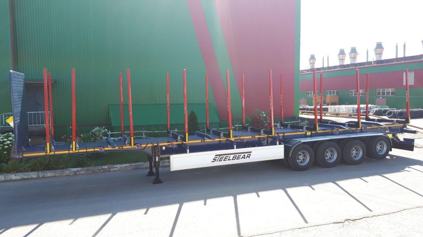 Полуприцеп сортиментовоз PF-41l