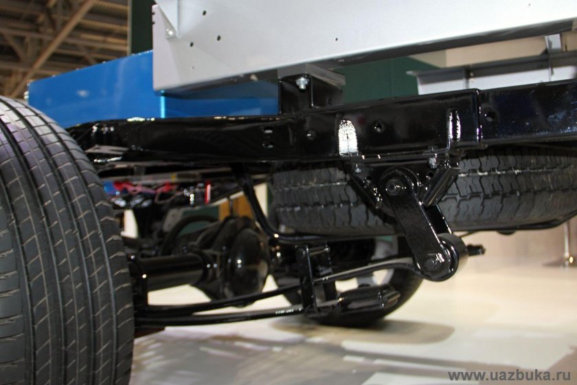 Двускатный мост УАЗ профи