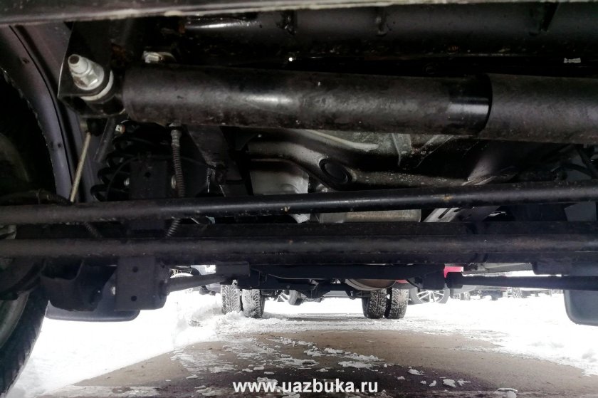 Передняя подвеска УАЗ профи полуторка