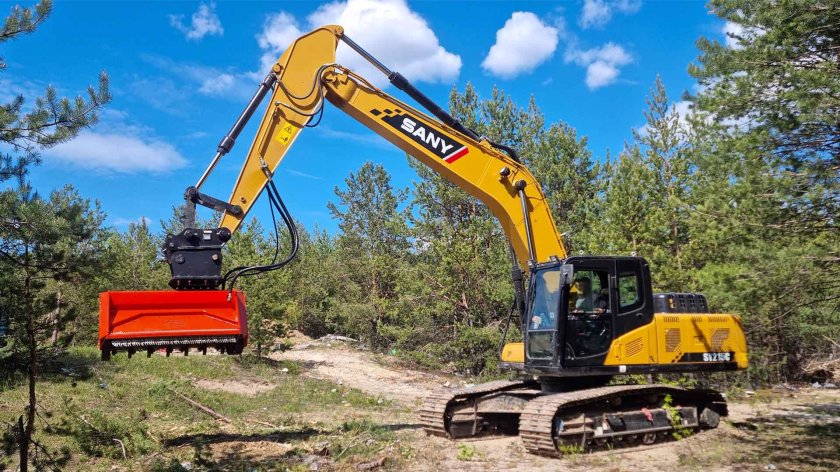 Гусеничные экскаваторы