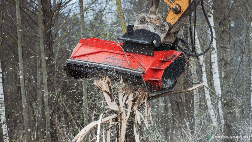 Мульчер самоходный