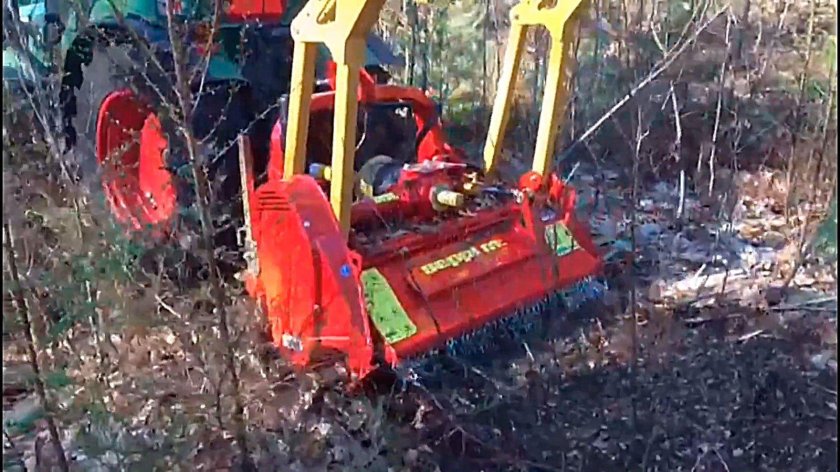 Мульчер Delta f4 1600