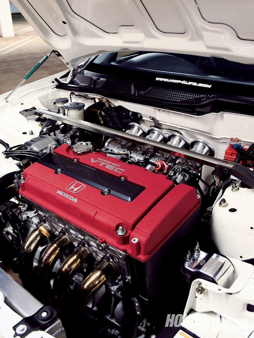 Мотор втек Хонда