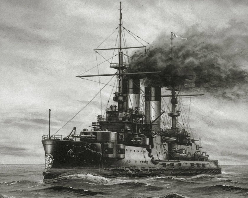 Эскадренный броненосец "Император Александр III"