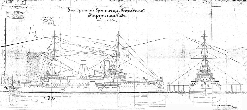 Эскадренные броненосцы типа Бородино