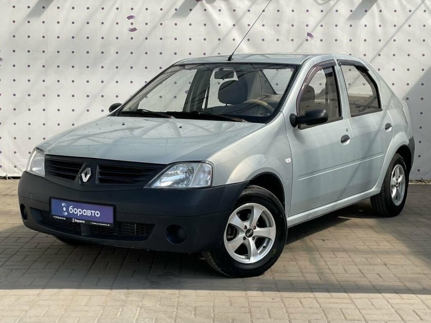 Рено логан 2009 серый