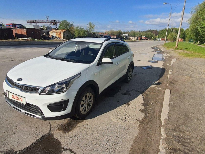 Kia Rio x 2021 белая