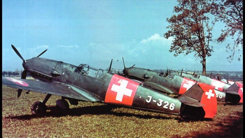 Мессершмитт-109 в Швейцарии