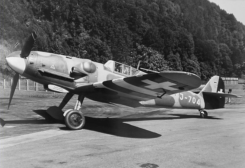 Ме 109 ВВС Швейцарии