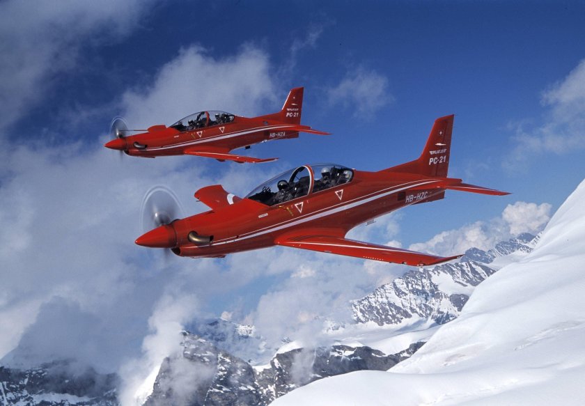 Pilatus ВВС Швейцарии