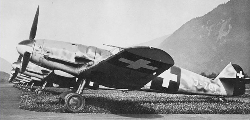Мессершмитт bf 109 g6 Швейцарии