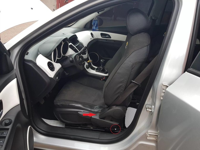 Сиденье водительское Шевроле Круз