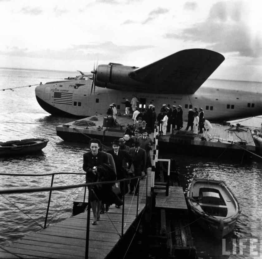 Летающая лодка Boeing 314 Clipper