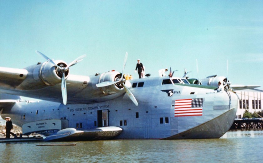 Самолет \ летающая лодка\ boeing 314 clipper