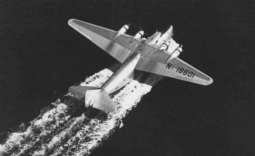 Самолет \ летающая лодка\ boeing 314 clipper