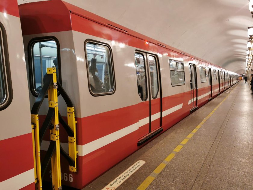 Юбилейный вагон метро