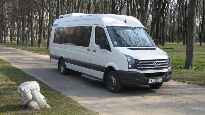 Микроавтобус фольксваген крафтер