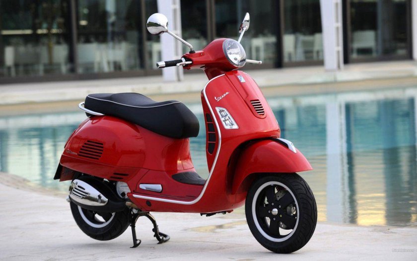 Итальянский мотороллер Vespa