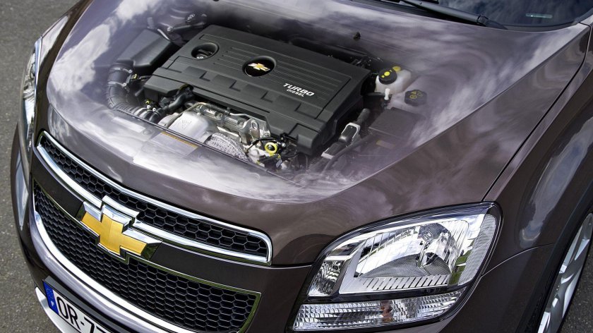 Chevrolet Orlando под капотом