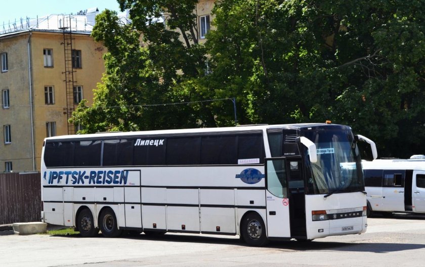 Setra s416hdh салон