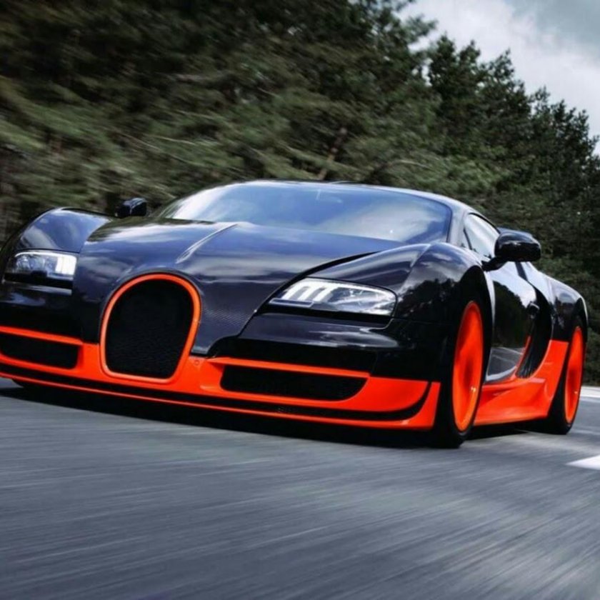 Автомобиль bugatti veyron