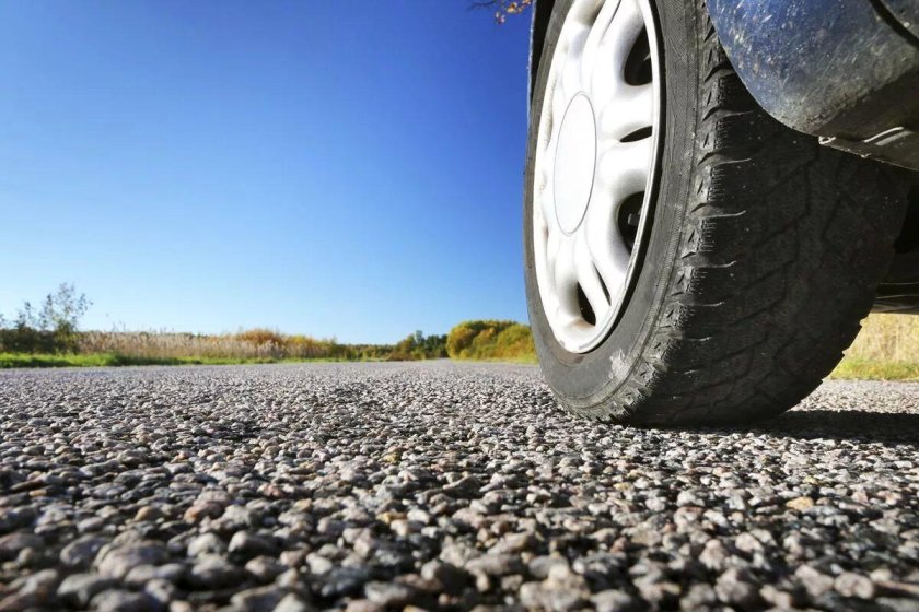 Машина колесо дорога