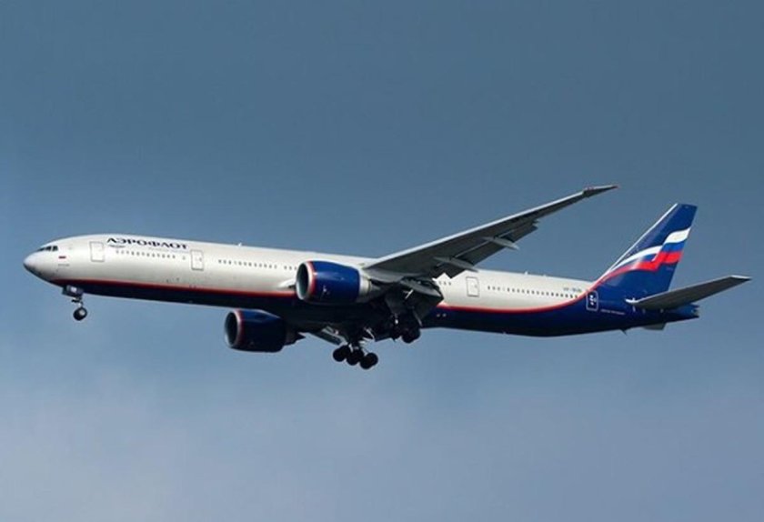 Самолет Есенин Аэрофлот