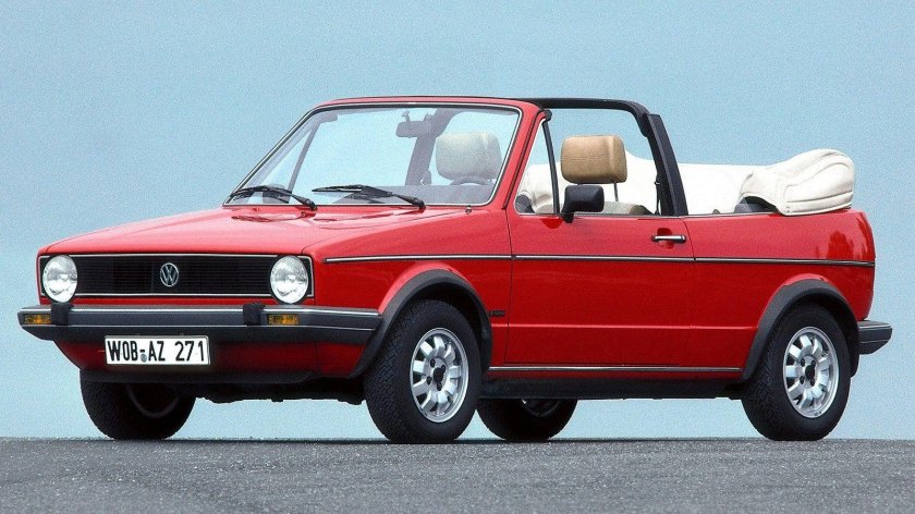 Volkswagen golf 1 кабриолет