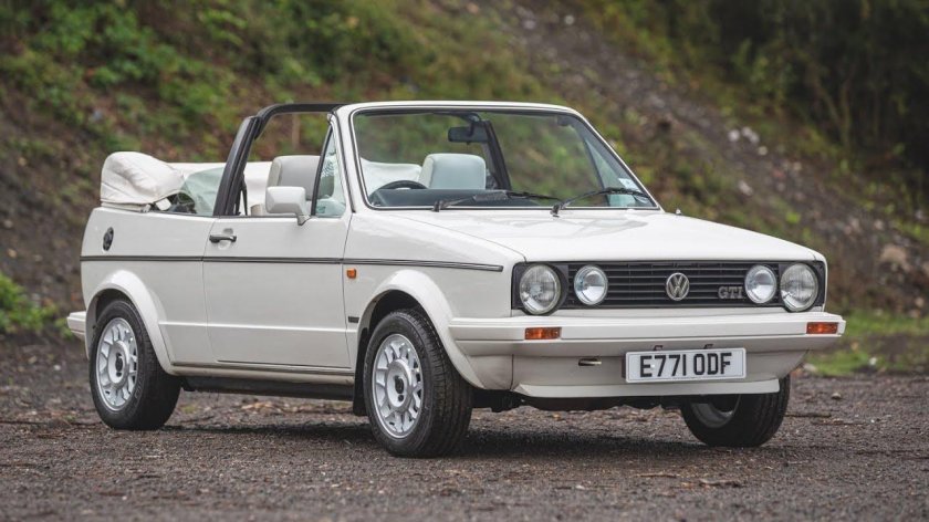 Фольксваген гольф кабриолет 1987