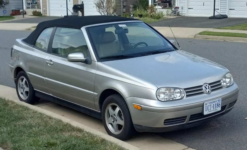 Volkswagen Golf Cabriolet mk3