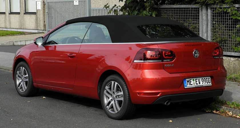 Volkswagen Golf 6 кабриолет
