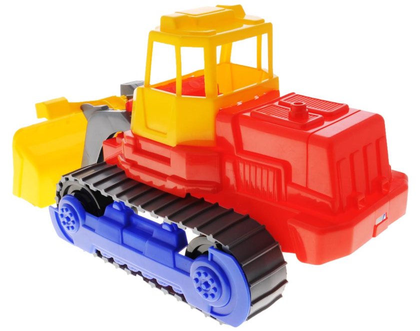 7377 Гусеничный трактор погрузчик Полесье