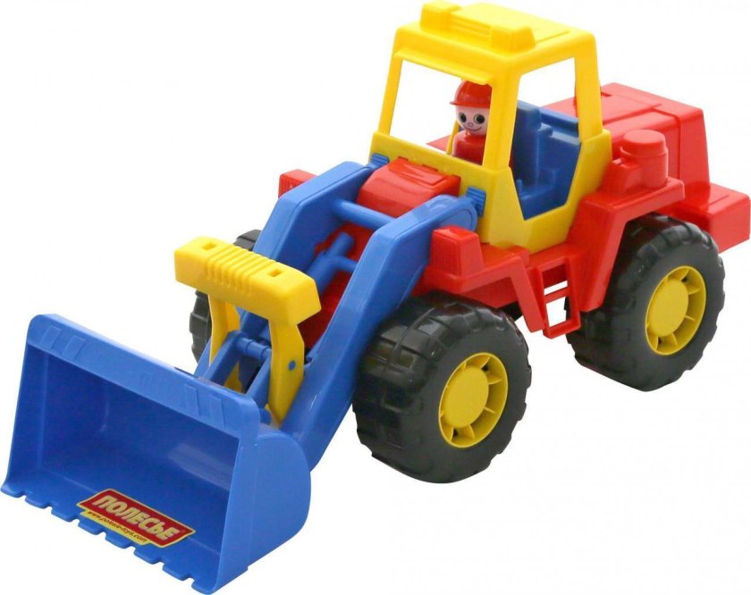 Полесье трактор погрузчик