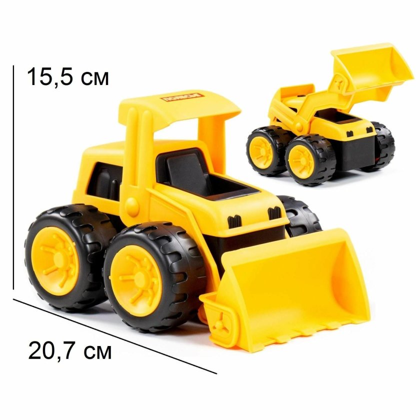Игрушечный бульдозер
