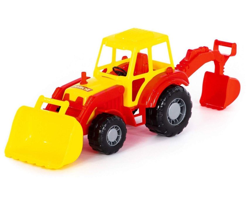 Полесье трактор погрузчик