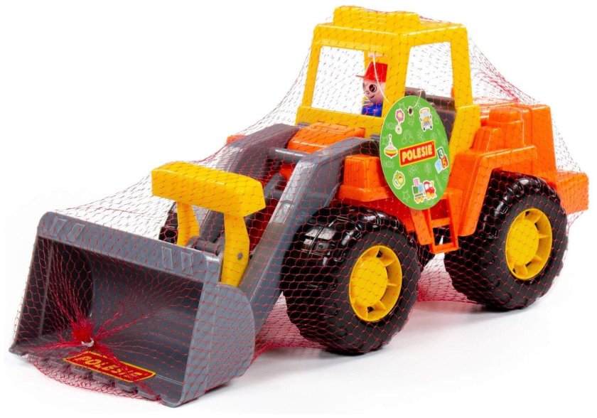 Трактор-погрузчик полесье 9661_pls