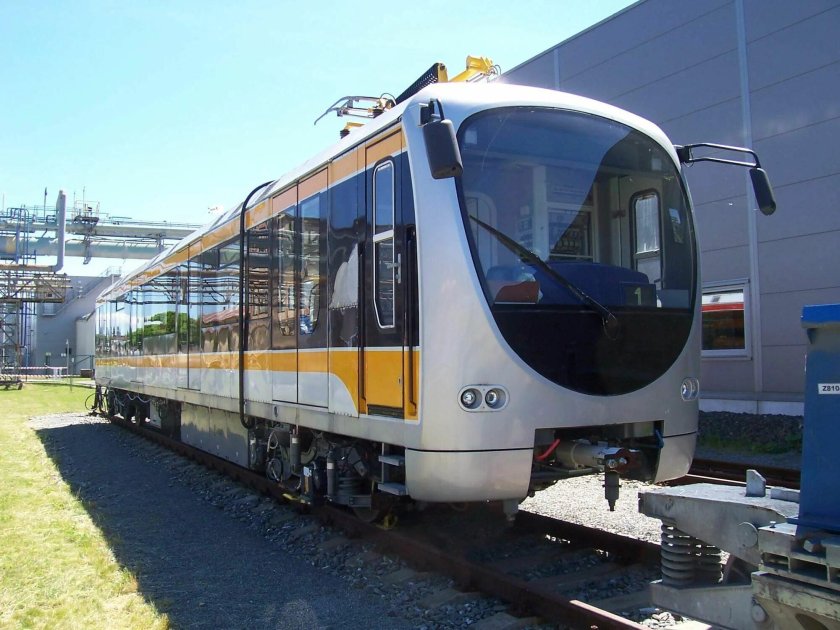 Шкода поезд метро