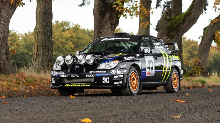 Subaru impreza rally