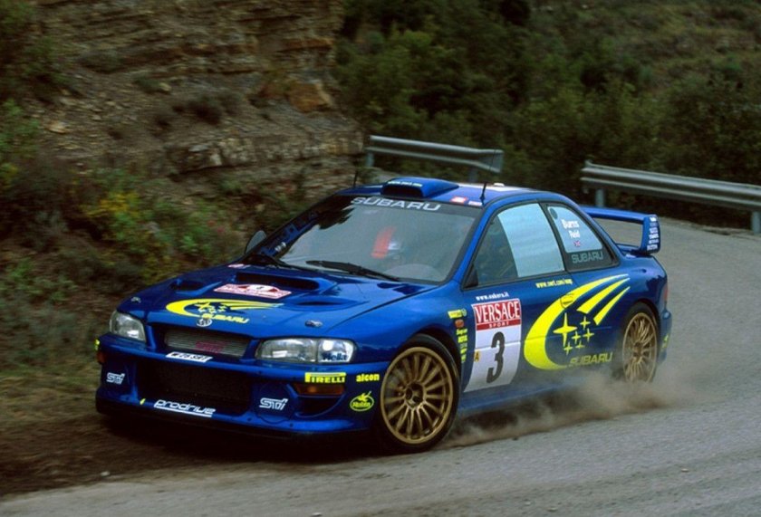 Subaru Impreza WRX STI 2000 ралли