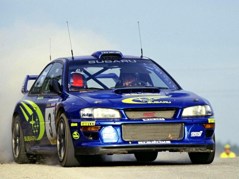 Subaru Impreza WRX STI 2000 ралли