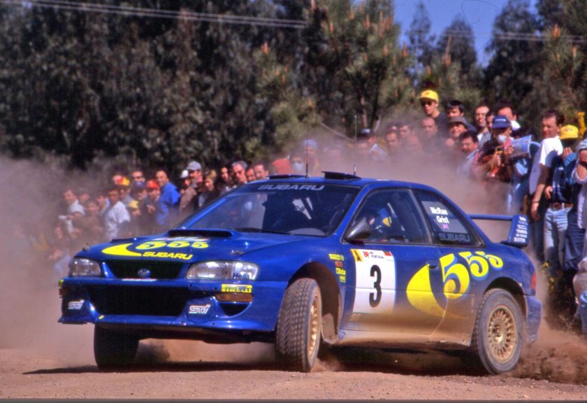 Colin MCRAE Subaru Impreza 555