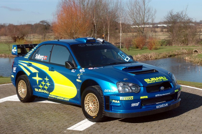Subaru Impreza WRX STI 2004 ралли